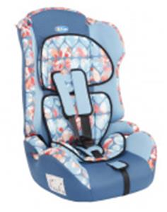 Кресло детское автомобильное Kids Prime LB 513 ( 9 бирюзовый-сердца), Россия, код 5710200057 