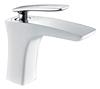 Смеситель для раковины Timo Helmi 4061/00-16F хром-белый