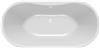 Ванна акриловая Kolpa Comodo FS 185х90 см, комплектация Basis, grey/white