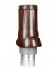 Выход вентиляционный изолированный D125/160, коричневый для нанодефлектора VWO 125-160 Brown, РОССИЯ, код 0450502074, штрихкод 460377420708, артикул VWO 125-160 Brown
