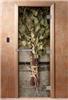 Дверь для сауны DoorWood (Дорвуд) 70x190 Эталон Фотопечать A011 правая