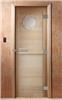 Дверь для сауны DoorWood (Дорвуд) 70x190 Эталон Фотопечать A023 правая