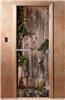 Дверь для сауны DoorWood (Дорвуд) 70x190 Эталон Фотопечать A030 правая