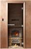 Дверь для сауны DoorWood (Дорвуд) 70x190 Эталон Фотопечать A040 правая