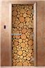 Дверь для сауны DoorWood (Дорвуд) 70x190 Эталон Фотопечать A048 правая
