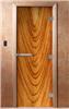Дверь для сауны DoorWood (Дорвуд) 70x190 Эталон Фотопечать A050 правая