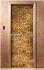 Дверь для сауны DoorWood (Дорвуд) 70x190 Эталон Фотопечать A054 правая