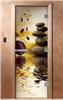Дверь для сауны DoorWood (Дорвуд) 70x190 Эталон Фотопечать A056 правая