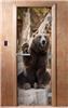Дверь для сауны DoorWood (Дорвуд) 70x190 Эталон Фотопечать A061 правая