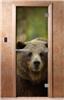 Дверь для сауны DoorWood (Дорвуд) 70x190 Эталон Фотопечать A065 правая