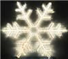 Световая фигура уличная Rich Led Снежинка, тепл.белый, пост.свечение, RL-SFDLM40-WW