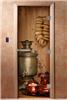Дверь для сауны DoorWood (Дорвуд) 70x190 Эталон Фотопечать A076 левая