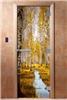 Дверь для сауны DoorWood (Дорвуд) 70x190 Эталон Фотопечать A082 правая