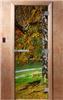 Дверь для сауны DoorWood (Дорвуд) 70x190 Эталон Фотопечать A089 правая
