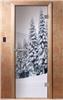 Дверь для сауны DoorWood (Дорвуд) 70x190 Эталон Фотопечать A091 левая