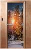 Дверь для сауны DoorWood (Дорвуд) 70x190 Эталон Фотопечать A093 левая