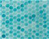 Мозаика стеклянная однотонная Natural Steppa STP-BL017-HEX 2.5 Hexagon