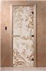 Дверь для сауны DoorWood (Дорвуд) 90x200 Основная серия Венеция (сатин), правая