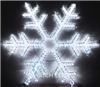Световая фигура уличная Rich Led Снежинка, белый, пост. свечение, RL-SFDL100-W