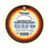 Изолента ПВХ 19мм/20м/0,18мм жёлто-зелёная KRANZ Professional, ГЕРМАНИЯ, код 05802010055, штрихкод 460100422551, артикул KR-09-2807