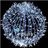 Световая фигура уличная Rich Led Шар, теплый белый, арт.RL-B50-200-WW