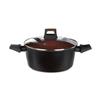 Кастрюля алюминиевая LaDina Terracotta 3.7л 51024 стеклянная крышка (6)