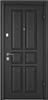 Дверь металлическая DELTA 10 ТЕМНО-СЕРЫЙ БУКЛЕ- Перламутр (75 мм) правая 860*2050 два замка (ТОРЭКС), РОССИЯ, код 03402030176, штрихкод , артикул