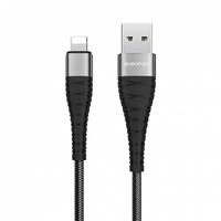 Кабель USB - Apple lightning Borofone BX32 Munificent, 100 см (black) 122735