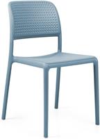 Стул (кресло) Nardi Bora Bistrot, без подлокотников, цвет голубой