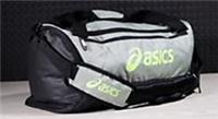Сумка спортивная Asics черно-оливковая