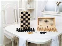 Игра 3 в 1 (шахматы,нарды,шашки) 29х29 см