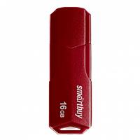 Флэш накопитель USB 16 Гб Smart Buy CLUE (burgundy) 205836
