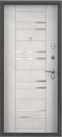 Дверь металлическая X-7 PRO ТЕМНО-СЕРЫЙ БУКЛЕ- Бетон известковый (85 мм) левая 950*2050 два замка (ТОРЭКС), РОССИЯ, код 03402030184, штрихкод , артикул
