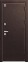 Дверь металлическая Термо-4 Шоколад муар-Миндаль (115 мм) левая 860х2050 2 замка, Россия, код 03402060271 