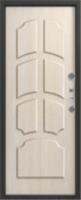 Дверь металл. ТЕРМО-6 СЕРЕБРО-СЕДОЙ ДУБ (105 мм) левая 960*2050 два замка, РОССИЯ, код 03402060268, штрихкод , артикул