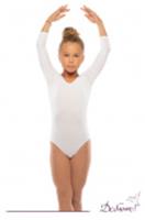 Костюм гимнастический детский ДГ 230 ХБ (белый, 32), РОССИЯ, код 62901030310, штрихкод 469020816297Корри