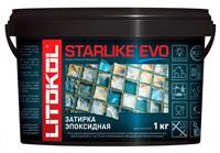 Litokol Смесь на эпоксидной основе (2-х компонентная) STARLIKE Defender EVO S.240 Moka, ведро 1 кг