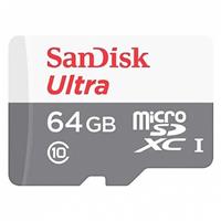 Карта флэш-памяти MicroSD 64 Гб Kingston Canvas Select Plus UHS-1, A1 без адаптера (white/grey) 205118