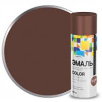 Эмаль аэрозольная Лакра Color универсальная Шоколадно-коричневый 142, РОССИЯ, код 04101150076, штрихкод 460329203420, артикул 8300175
