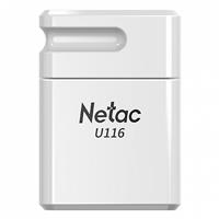 Флэш накопитель USB 16 Гб Netac U116 mini (white) 210721