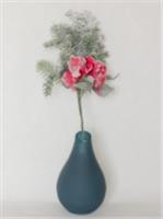 Цветы - 9127-22 Гортензия с веткой заснеженная, КИТАЙ, код 41409020027, штрихкод , артикул