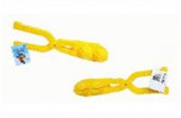 Зимние забавы. Форма двойная для лепки снежков в виде гранаты, 36x8x7,5 см, КИТАЙ, код 83007040076, штрихкод 460620814683, артикул PT-00876