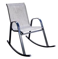 Кресло-качалка Мебельторг Сан-Ремо (каркас черный, сиденье орегон)