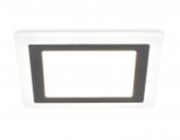 LED светильник с подсветкой DCR392 6W+3W 4200K+4200K 220-240V 145*145*20 (A105*105), КИТАЙ, код 05213090297, штрихкод 460718142952, артикул DCR392