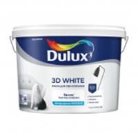 Краска Dulux 3D White матовая BW, 9 л, РОССИЯ, код 0410216154, штрихкод 463004910425, артикул 5701638