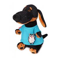 Мягкая игрушка BUDI BASA Собака Собака в футболке с совой 25 см