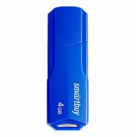 Флэш накопитель USB 4 Гб Smart Buy CLUE (blue) 205819
