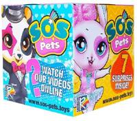 Набор игровой SOS PETS Милые зверята дисплей 8 куб.