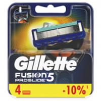 Gillette Fusion ProGlide кассеты для бритья (4шт), ГЕРМАНИЯ, код 3031001041, штрихкод 770201808551, артикул кассеты