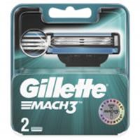 Gillette Mach3 кассеты для бритья (2шт), ГЕРМАНИЯ, код 3030201013, штрихкод 301426025197, артикул кассеты